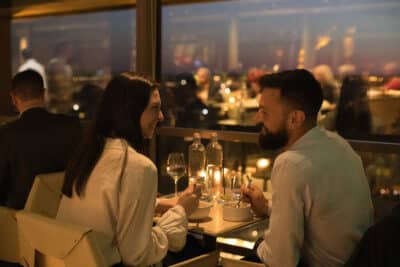 Dîner chez MADAME BRASSERIE, le restaurant du 1er étage de la Tour Eiffel