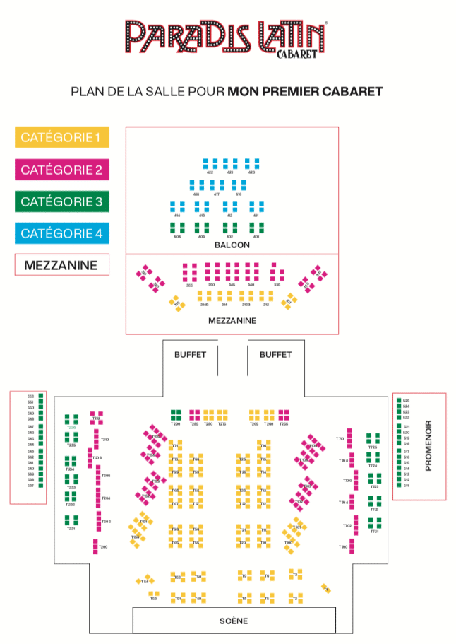 Plan de Mon Premier Cabaret